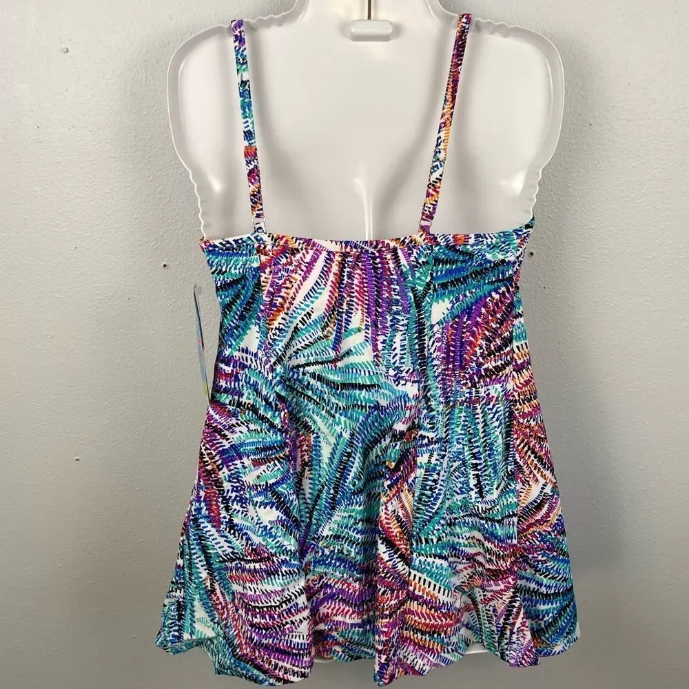 NWT Swim Solutions One Piece Swim Suit Size 8 - Picture 5 of 5